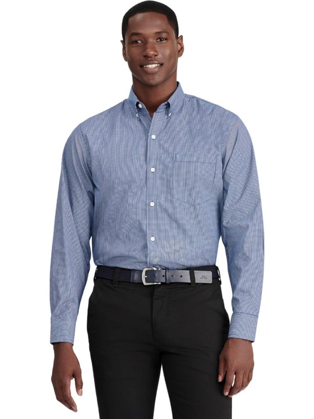 Men's Performance Comfort Long Sleeve Plaid Shirt - Stylish & Versatile Top